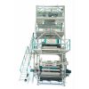 Image of a multilayer blown film plant manufacturing machine produced by Finetech Engineering